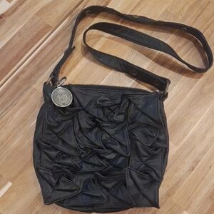 Swaby Black Origami Handbag